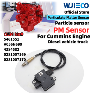 5461551 5461551RX A056N699 4384582 Diesel Exhaust Sensor  Particulate Matter Sensor  PM Sensor  Fits For Cummins Diesel Engines   Diesel Car 0281007169 0281007170