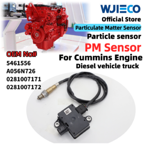 5461556 A056N726 0281007171 0281007172 Diesel Exhaust Sensor  Particulate Matter Sensor  PM Sensor  Fits For Cummins Diesel Engines   Diesel Car