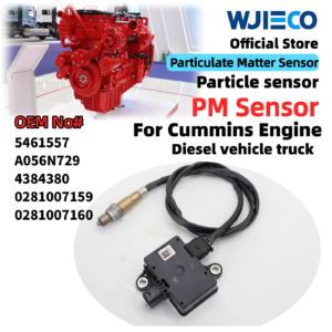5461557 A056N729 0281007159 0281007160 Diesel Exhaust Sensor  Particulate Matter Sensor  PM Sensor  Fits For Cummins Diesel Engines   Diesel Car