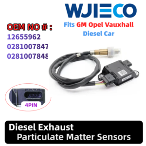 12655962  Diesel Exhaust Particulate Sensor Matter PM Sensor For GM VAUHALL OPEL OEM Replace 0281007847 0281007848