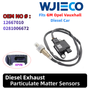 12667010 Diesel Exhaust Particulate Sensor Matter PM Sensor For GM VAUHALL OPEL OEM Replace 0281006672