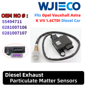 55494711  Diesel Exhaust Particulate Sensor Matter PM Sensor For VAUHALL OPEL OEM Replace 0281007106 0281007107