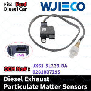 WJIECO JX61-5L239-BA 0281007295 Diesel Exhaust Particulate Sensor  Compatible with For Ford Particulate Matter SensorDiesel Car OEM Replace Part Number JX61-5L239-BA 0281007295  PM Sensor