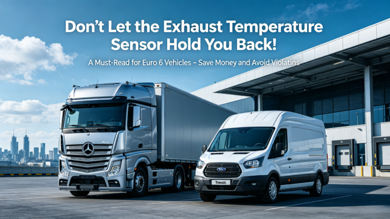 Don’t Let the Exhaust Temperature Sensor Hold You Back! A Must-Read for Euro 6 Vehicles – Save Money and Avoid Violations